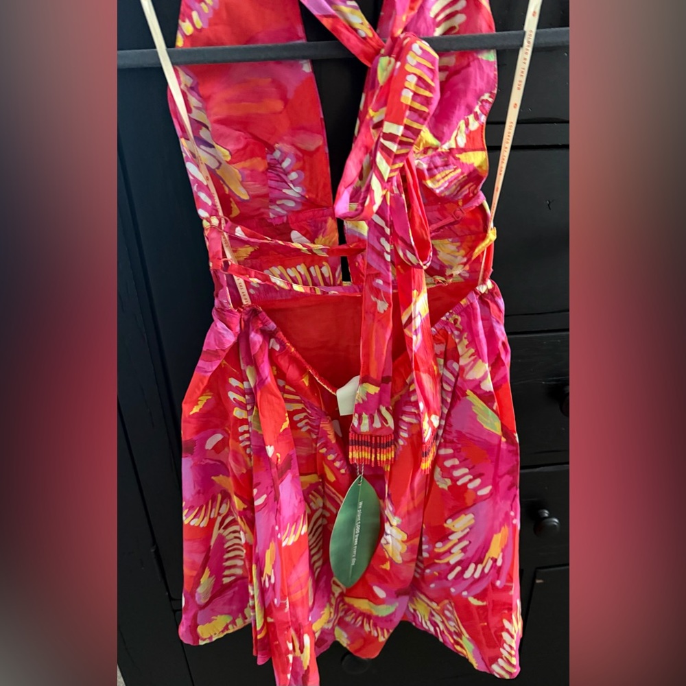 Farm Rio Flying Birds Mini Dress NWT - Picture 6 of 6